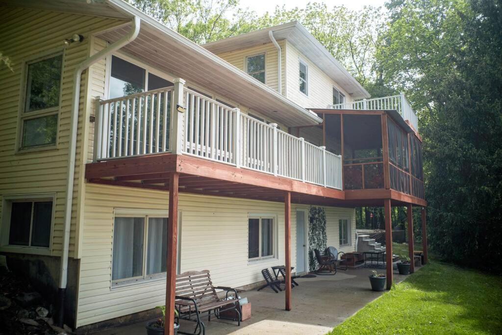 Finn'S Hideaway -Modern Family River Home Keokuk Ngoại thất bức ảnh